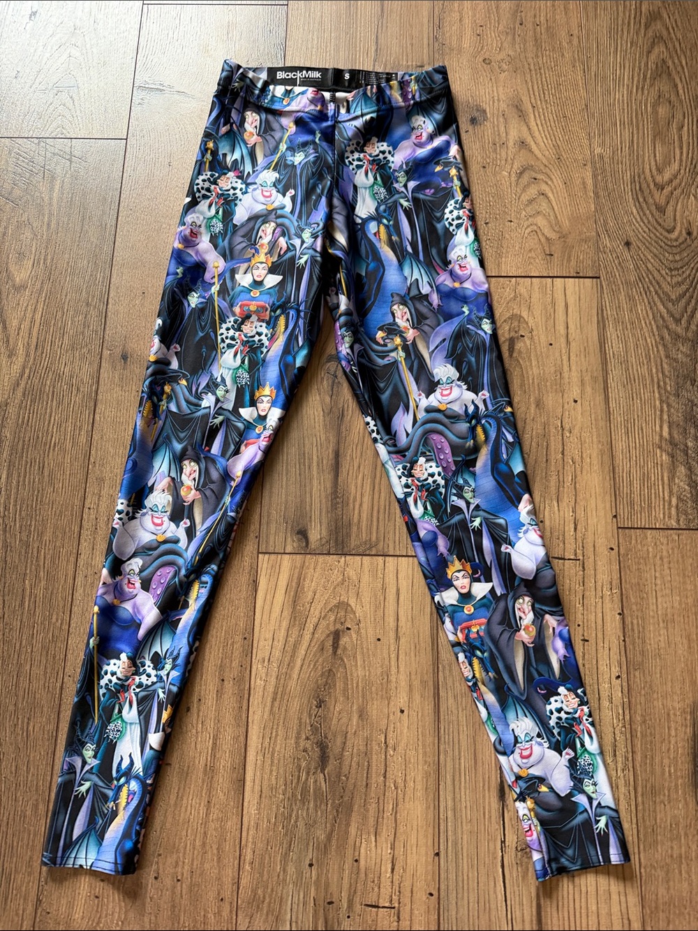 BlackMilk x Disney Villains Allover Print Leggings - Size Small Like New!